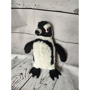 11 inch Wild Republic Black Foot Penguin Plush Stuffed Animal Toy Realistic